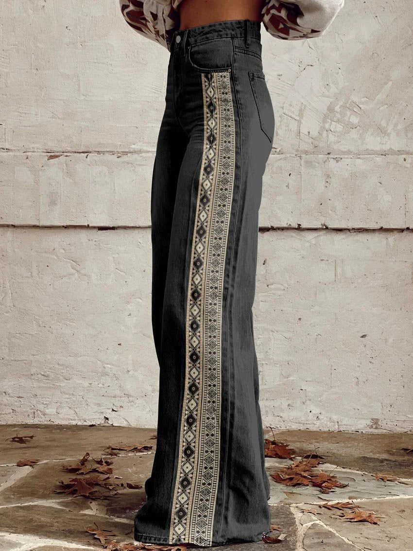 Summer Thin Women's Bell-bottom Pants