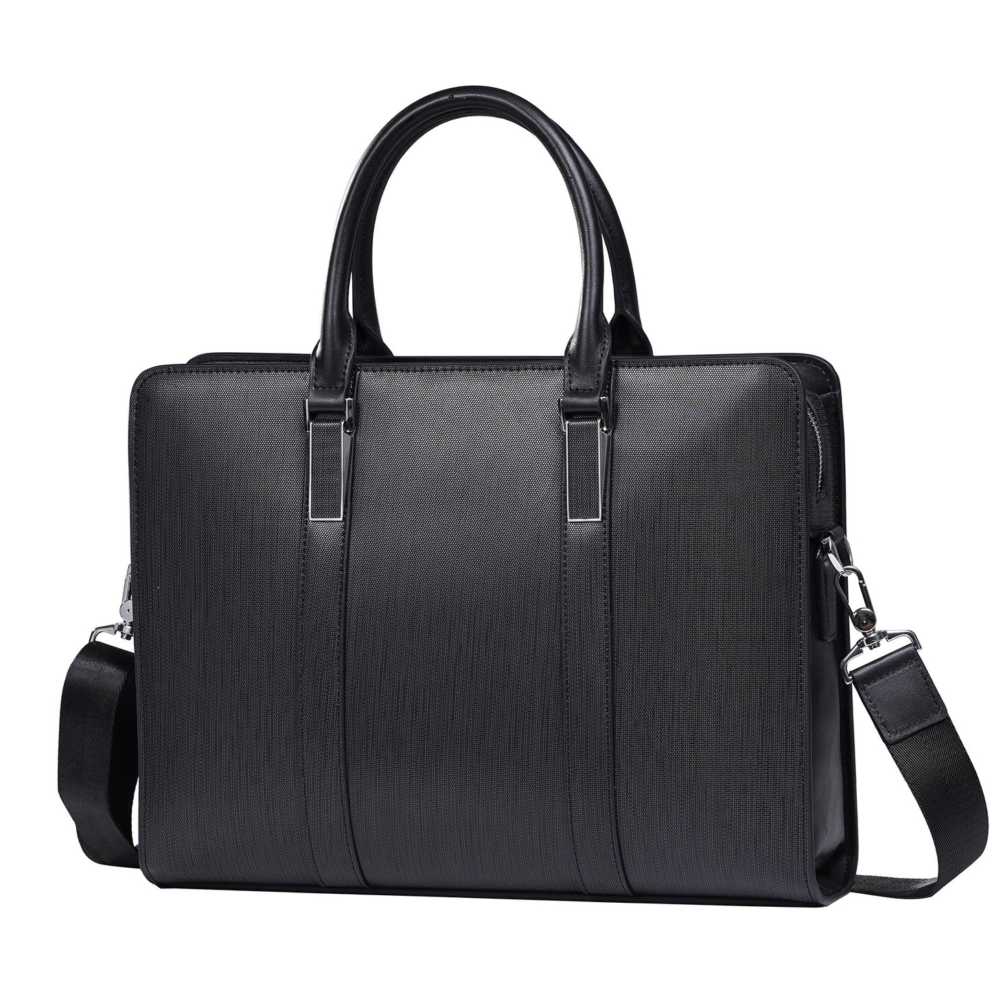 High-end Business Computer Men's Cowhide Handbag